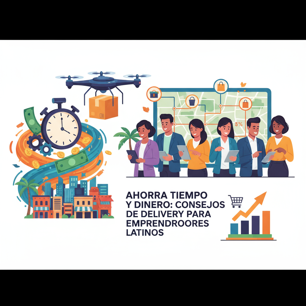 Ahorra Tiempo y Dinero: Consejos de Delivery para Emprendedores Latinos - Artículo del Blog RedLatina sobre logistica y delivery