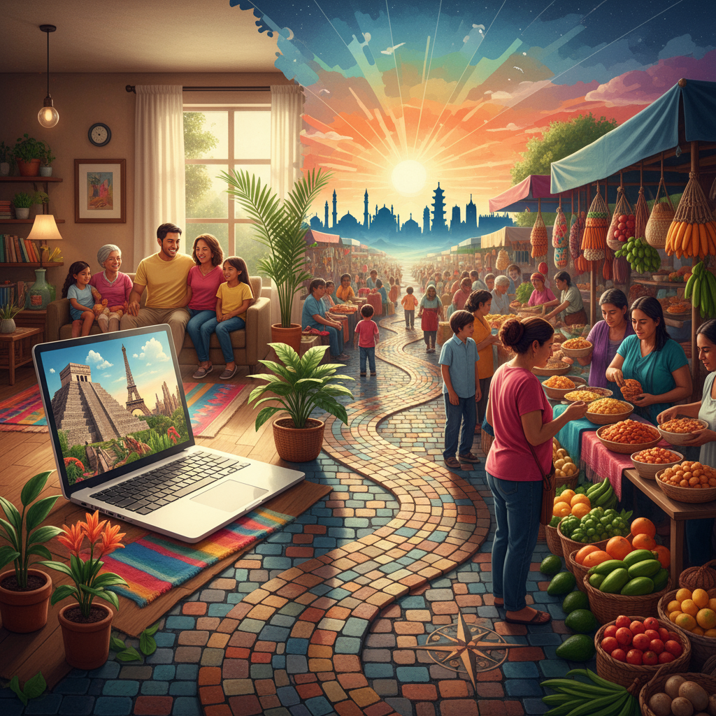 Caminos Hacia Nuevas Culturas: Descubriendo el Mundo desde Casa y Más Allá - Artículo del Blog RedLatina sobre turismo y viajes