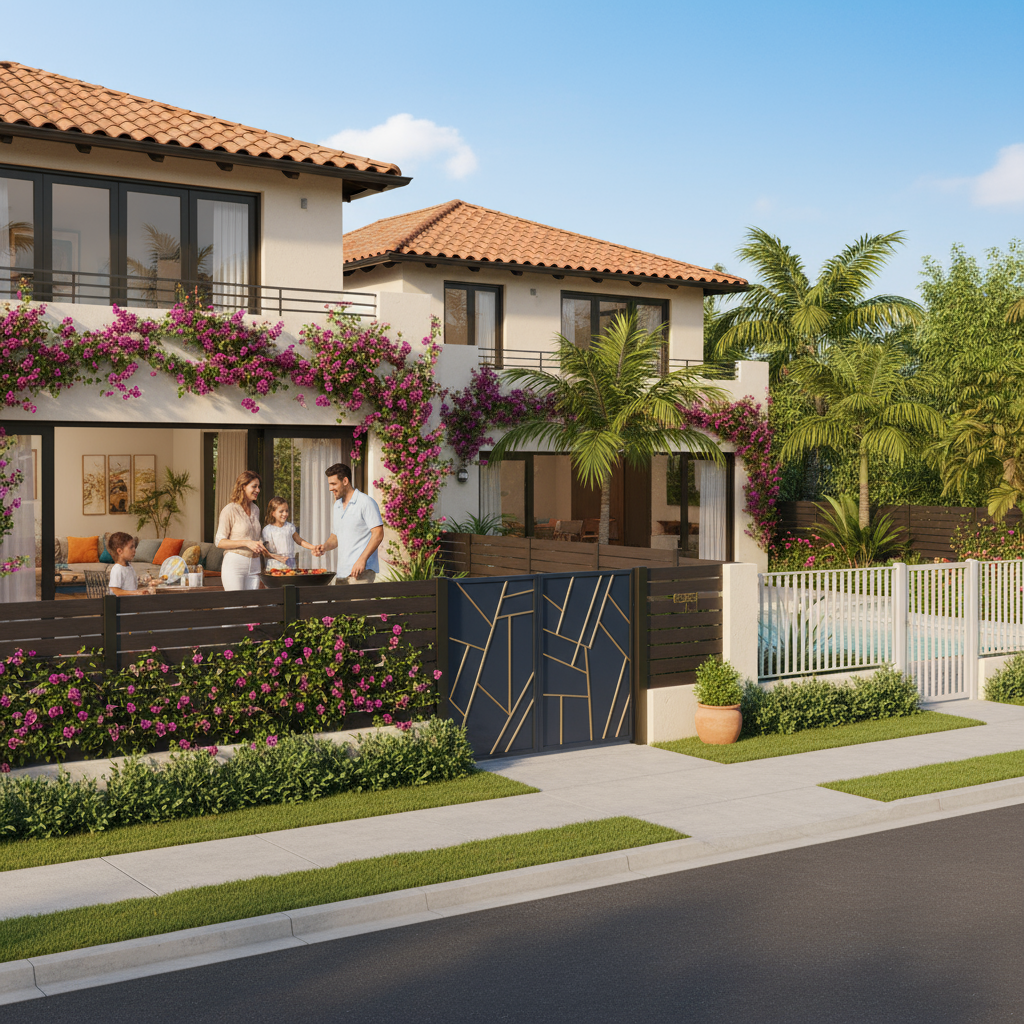 Cercas y Vallas en tu Hogar Latino: Seguridad, Privacidad y Estilo para Tu Familia - Artículo del Blog RedLatina sobre decks terrazas cercas fences