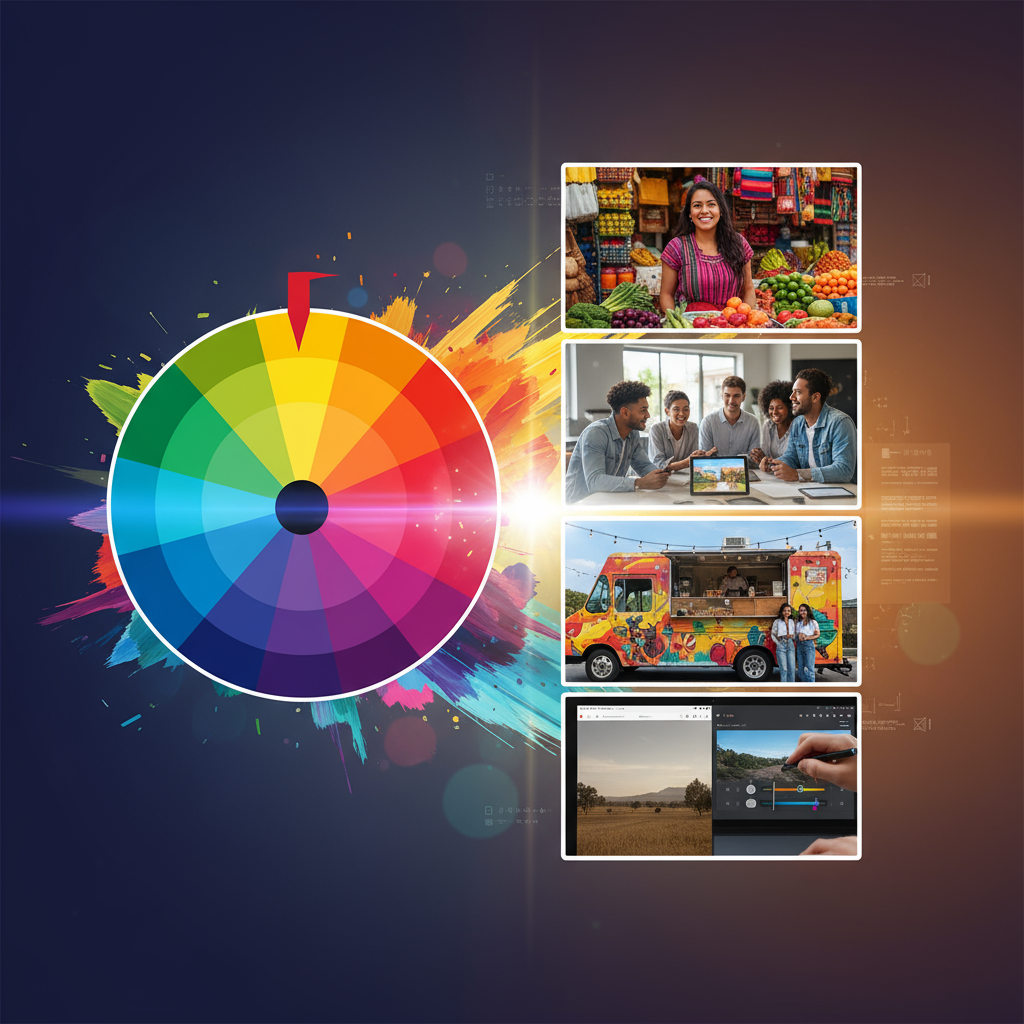 Colores que Hablan: Guía Práctica para la Edición de Fotografías Vibrantes - Artículo del Blog RedLatina sobre fotografia