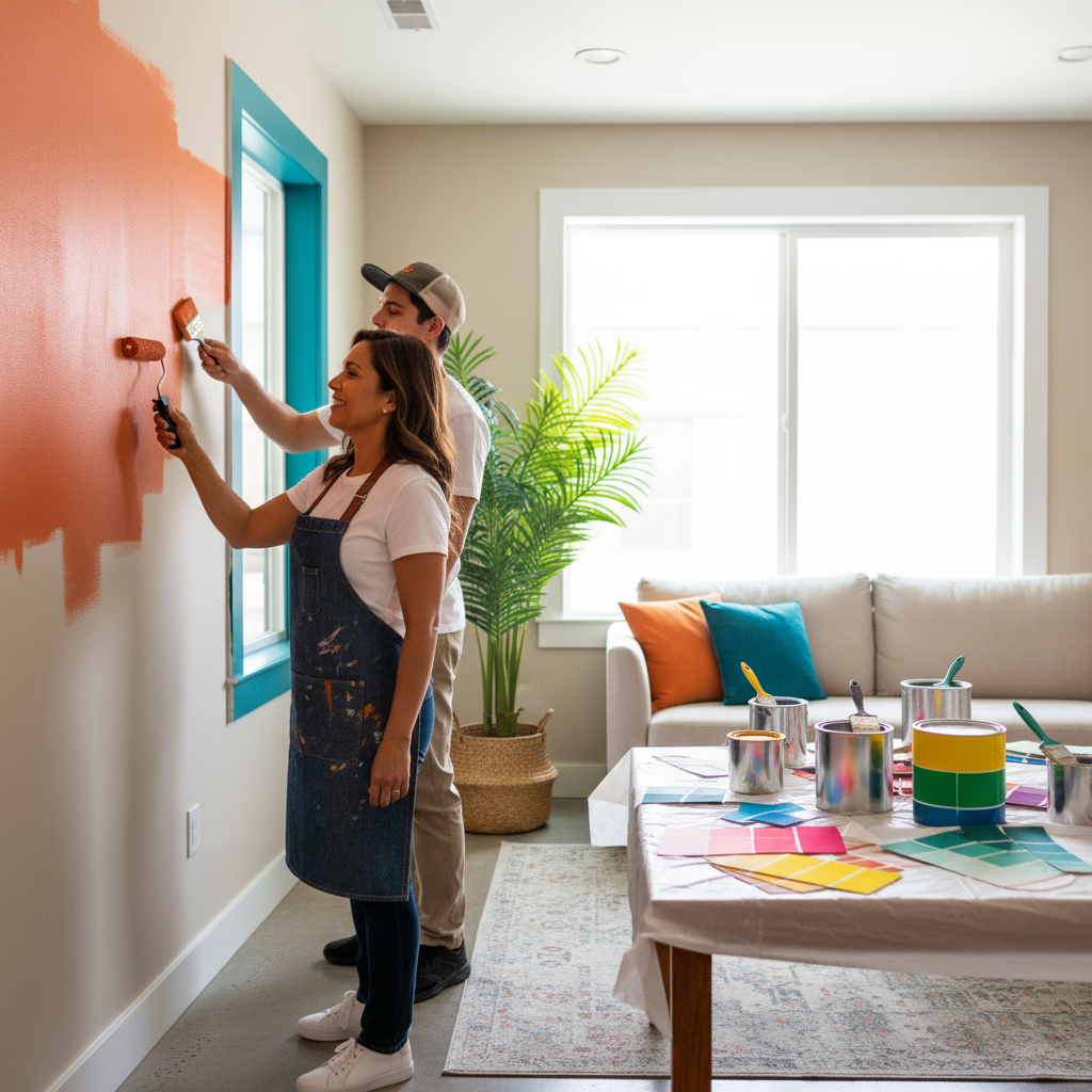 Colores que Hablan: Personaliza Tu Hogar con Pintura - Artículo del Blog RedLatina sobre pintura de casas y locales