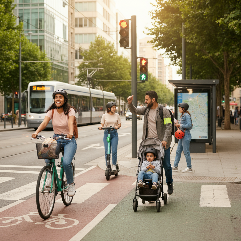 Consejos Esenciales para una Movilidad Segura en la Ciudad - Artículo del Blog RedLatina sobre transporte y movilidad