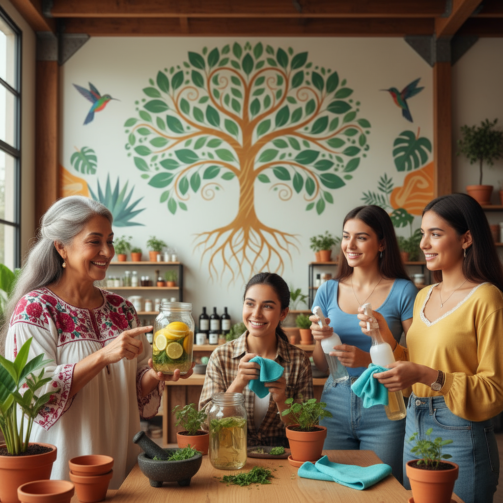 De Abuela a Generación Z: El Legado de la Limpieza Natural y su Resurgimiento Eco-Consciente - Artículo del Blog RedLatina sobre limpieza