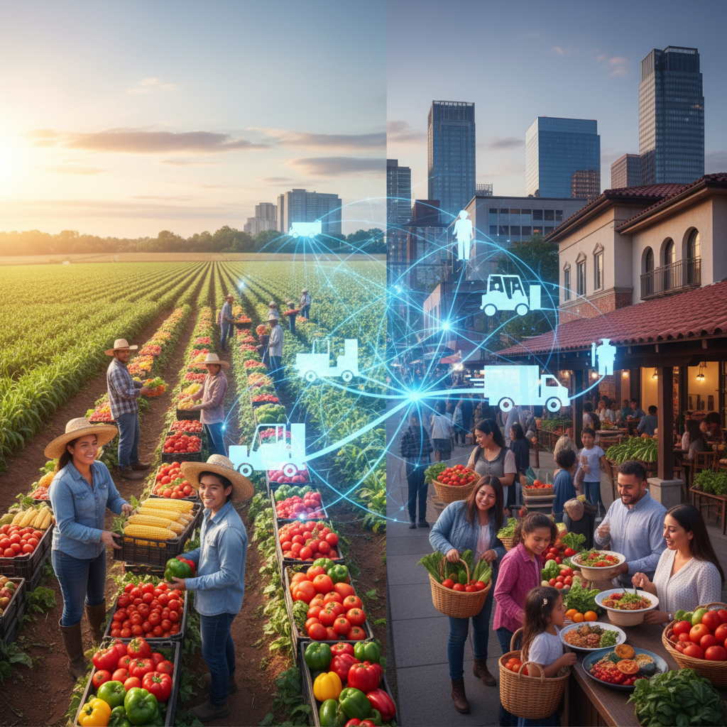 Del campo a su plato: La red invisible de distribución de alimentos que nutre a Georgia - Artículo del Blog RedLatina sobre distribuidora de alimentos