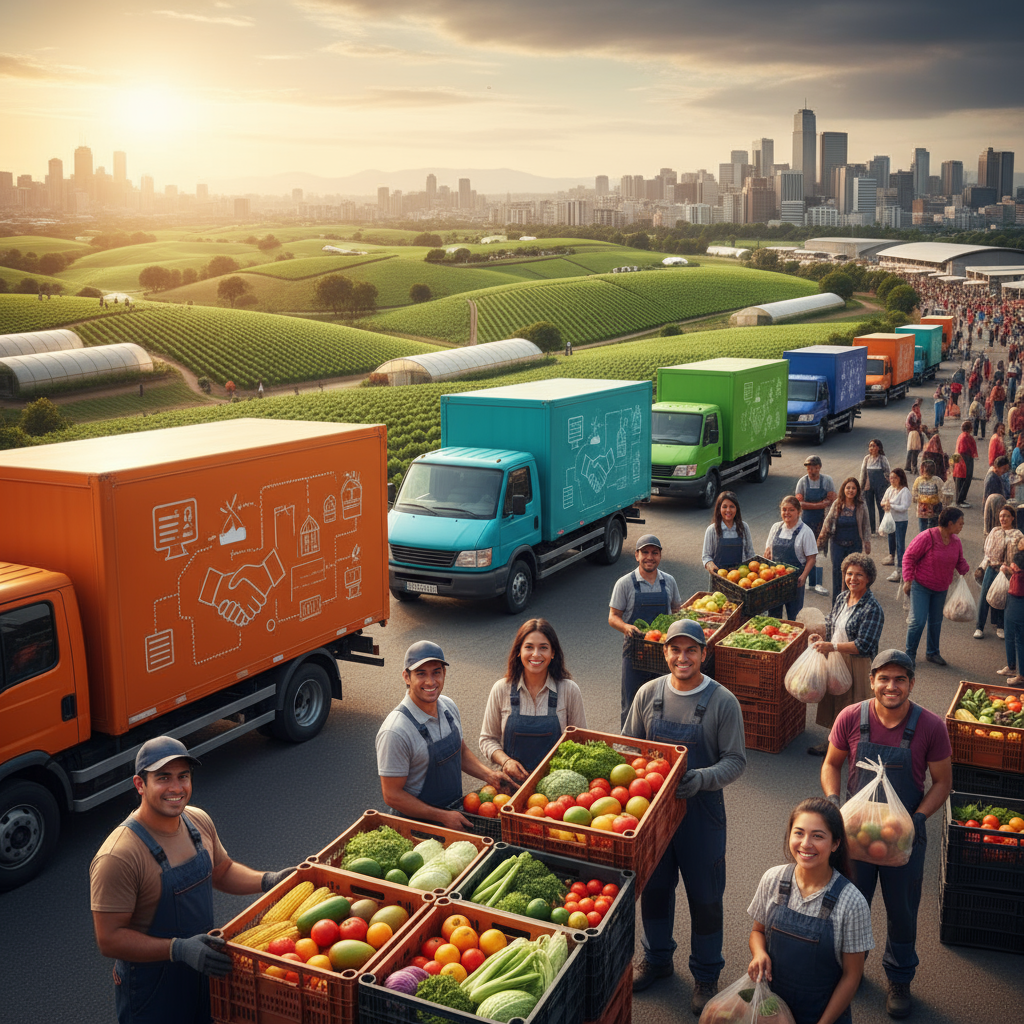 Del Campo a tu Mesa: La Red de Distribución de Alimentos Forjada por la Comunidad Hispana en Georgia - Artículo del Blog RedLatina sobre distribuidora de alimentos