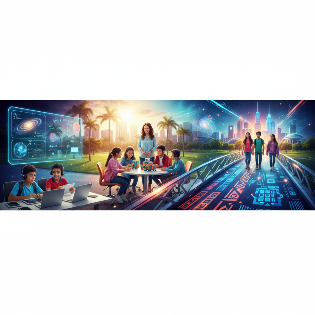 Educación Híbrida: Un Puente al Futuro para Nuestros Hijos - Artículo del Blog RedLatina sobre educacion