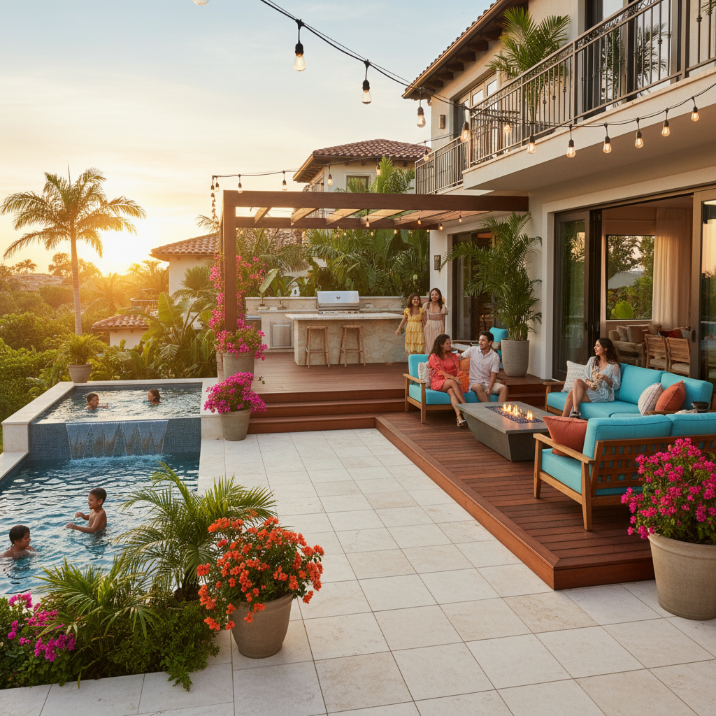 El Nuevo Rostro del Exterior: Decks y Terrazas que Transforman Cualquier Hogar Latino - Artículo del Blog RedLatina sobre decks terrazas cercas fences