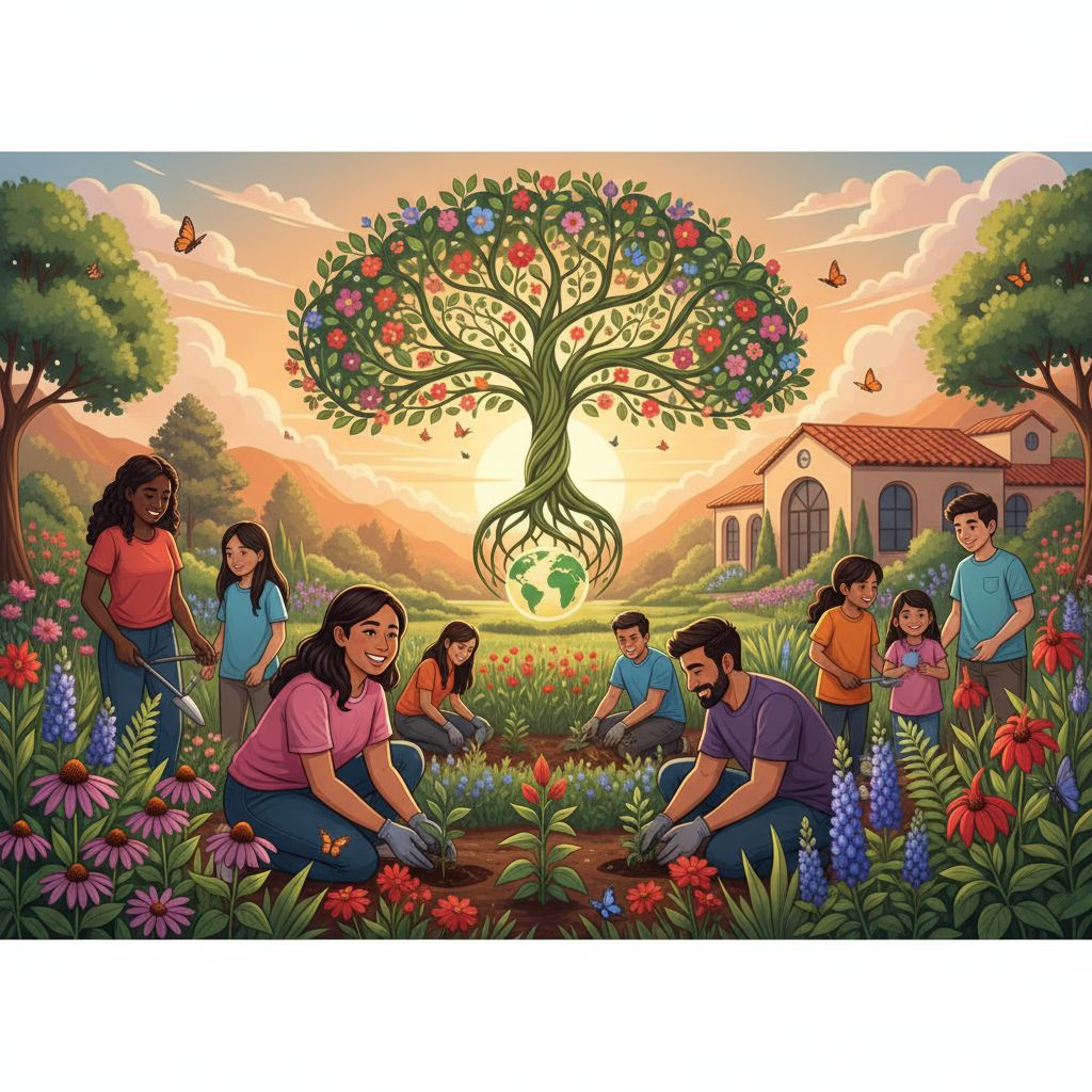 El Poder Oculto de las Plantas Nativas: Jardinería que Sana la Tierra - Artículo del Blog RedLatina sobre jardineria paisajismo