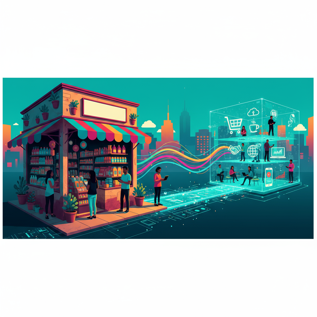 El renacimiento del comercio latino: De la tiendita a la tienda digital bilingüe - Artículo del Blog RedLatina sobre comercio