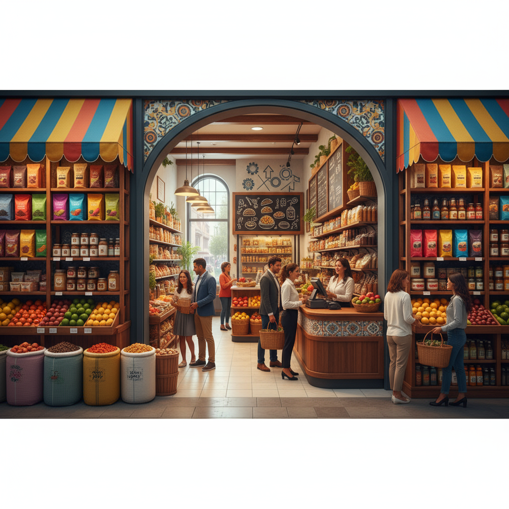 Explorando las Tiendas Latinas: Un Mundo de Sabores y Negocios en EE. UU. - Artículo del Blog RedLatina sobre comercio