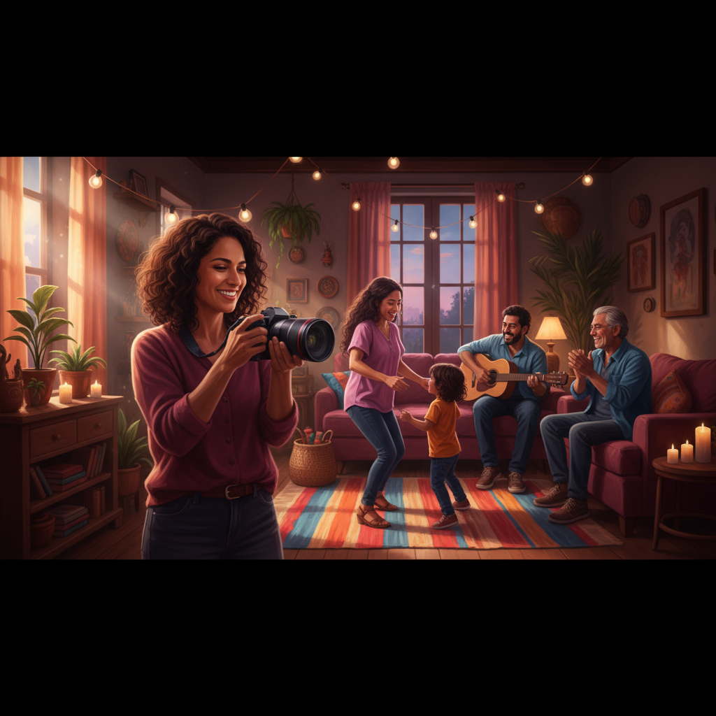 Fotografía con Corazón Latino: Transformando Momentos Cotidianos en Obras de Arte con Poca Luz - Artículo del Blog RedLatina sobre fotografia