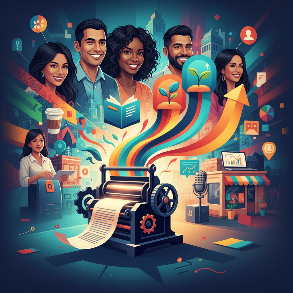 Impresiones que Inspiran: Dale un Toque Profesional a tu Negocio Latino - Artículo del Blog RedLatina sobre impresiones y tipografia