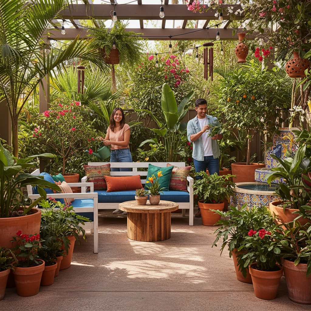 Jardines con Alma Latina: Creando Tu Santuario Verde en Casa - Artículo del Blog RedLatina sobre jardineria paisajismo