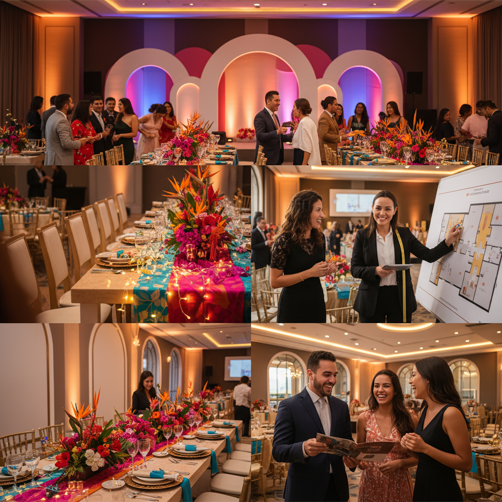 La Fiesta Perfecta: Guía para Alquilar Salones y Contratar Planeadores para tus Eventos Latinos - Artículo del Blog RedLatina sobre producciones y entretenimiento