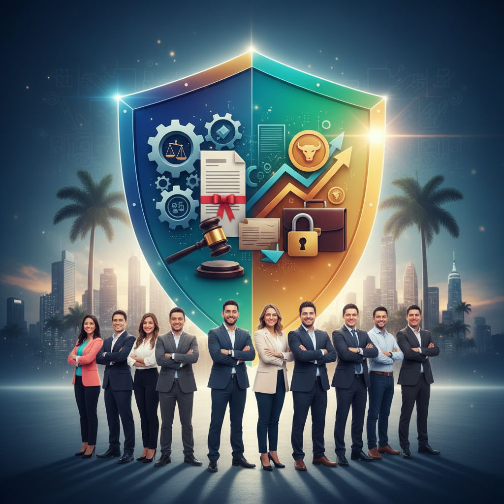 La Protección es Clave: Servicios Legales y Financieros Indispensables para tu Empresa Latina - Artículo del Blog RedLatina sobre servicios profesionales