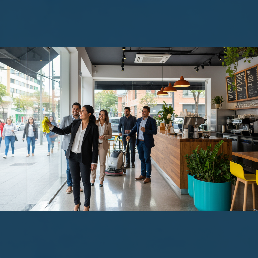 Limpieza y mantenimiento en tu negocio: ¿Cómo potenciar la primera impresión? - Artículo del Blog RedLatina sobre limpieza