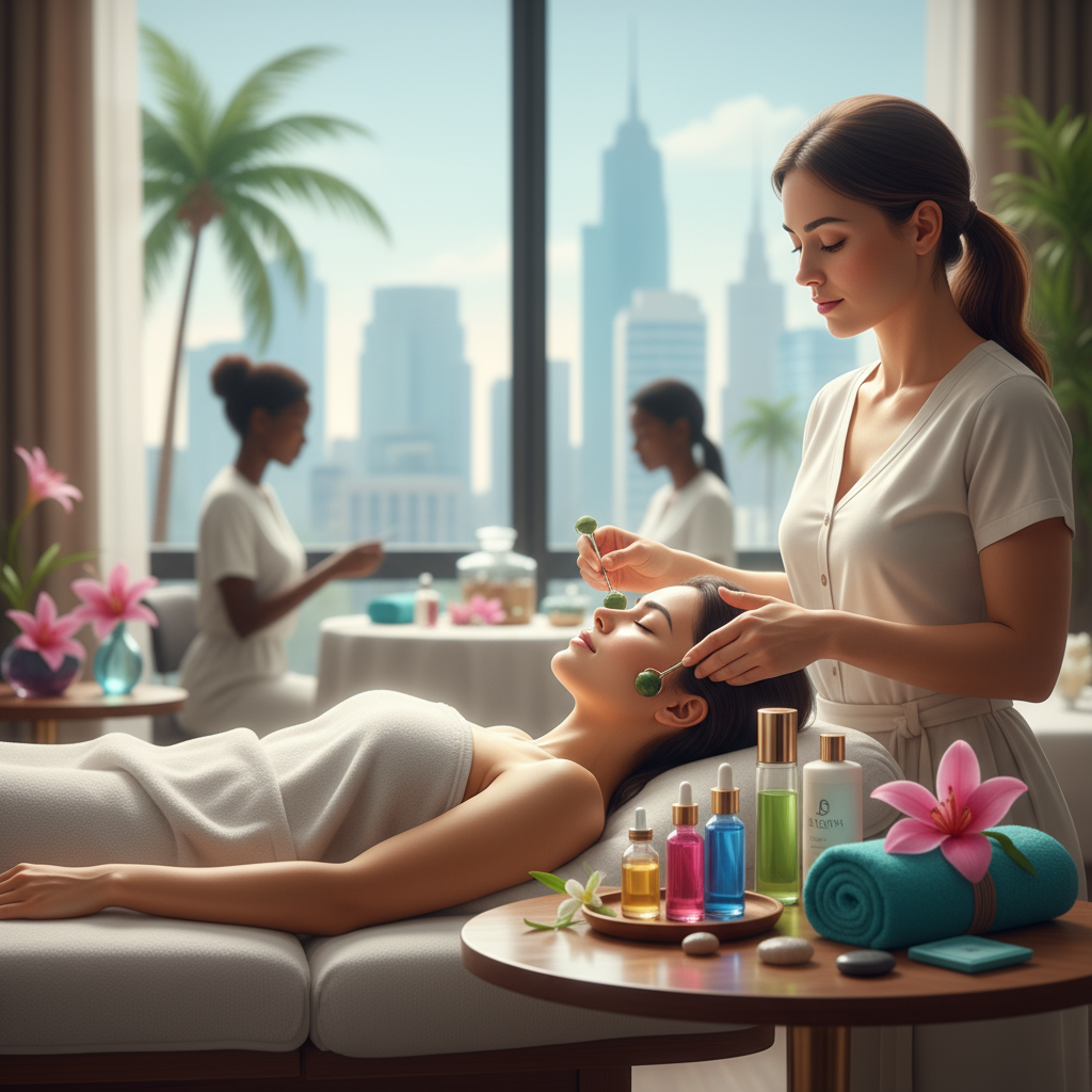 Los Beneficios Ocultos del Masaje Facial: Más Allá de la Belleza - Artículo del Blog RedLatina sobre belleza bienestar y cuidado personal