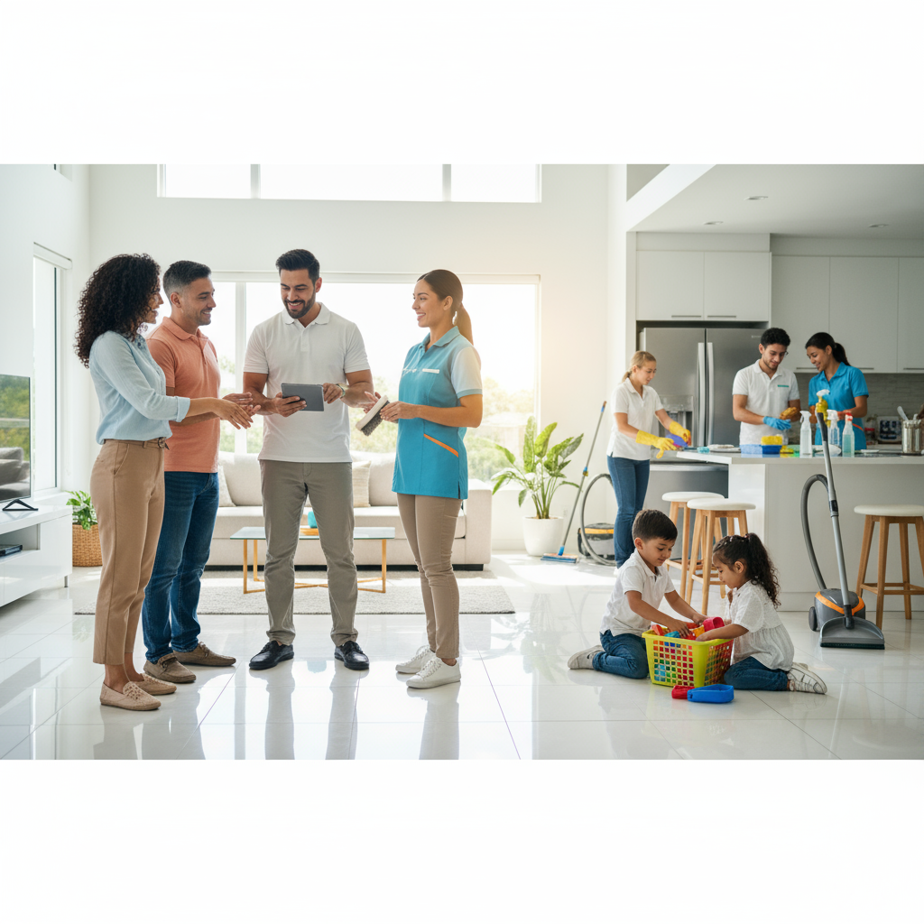 Mantén tu hogar impecable: Claves para elegir servicios de limpieza de calidad - Artículo del Blog RedLatina sobre limpieza