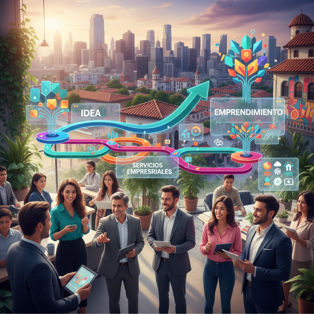 Más Allá de la Idea: Cómo los Servicios Empresariales Impulsan tu Emprendimiento Latino - Artículo del Blog RedLatina sobre servicios profesionales