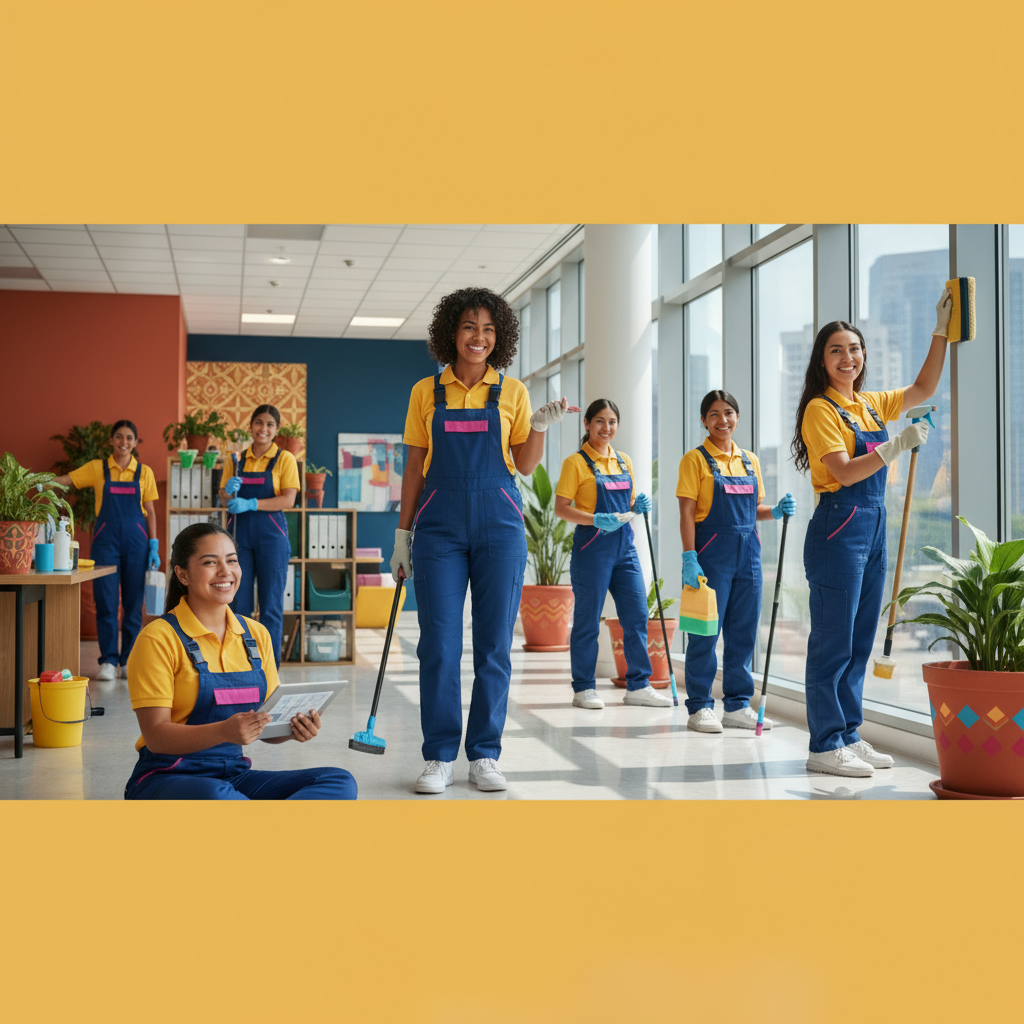 Más Allá de la Limpieza: Servicios de Mantenimiento con Corazón Latino y Liderazgo Femenino - Artículo del Blog RedLatina sobre limpieza