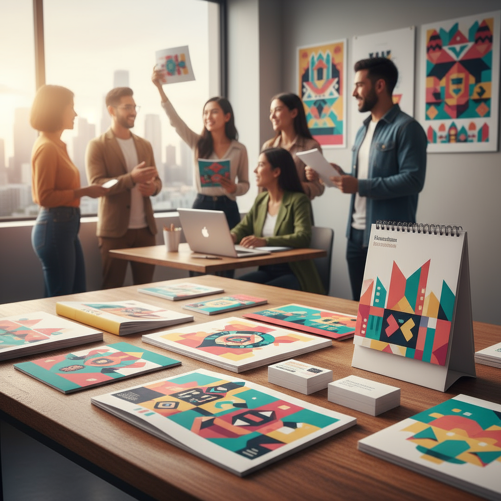 Más Allá del Click: Cómo los Materiales Impresos Fortalecen tu Marca Latina - Artículo del Blog RedLatina sobre impresiones y tipografia