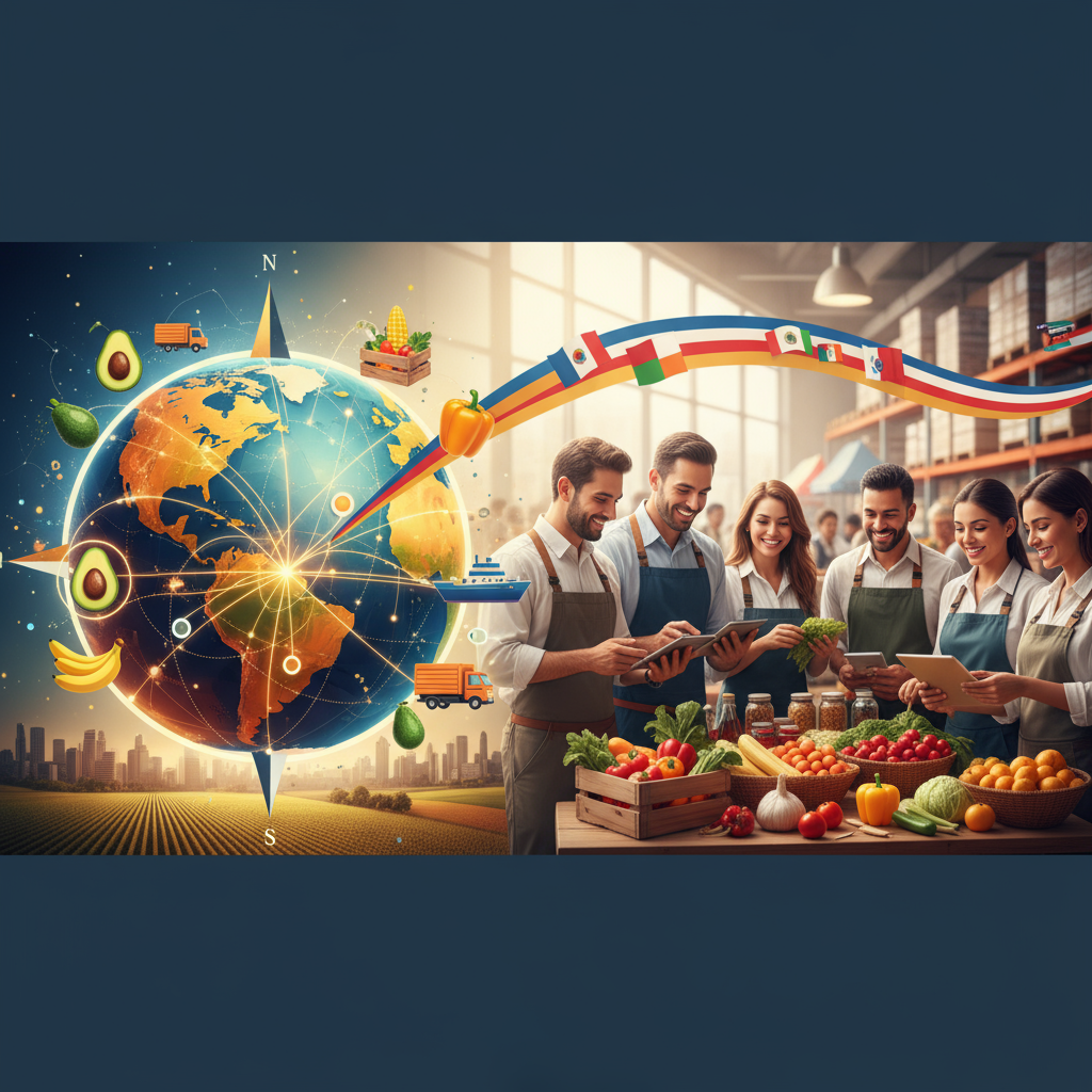 Navegando el Mundo de la Distribución de Alimentos: Guía para Negocios Latinos - Artículo del Blog RedLatina sobre distribuidora de alimentos