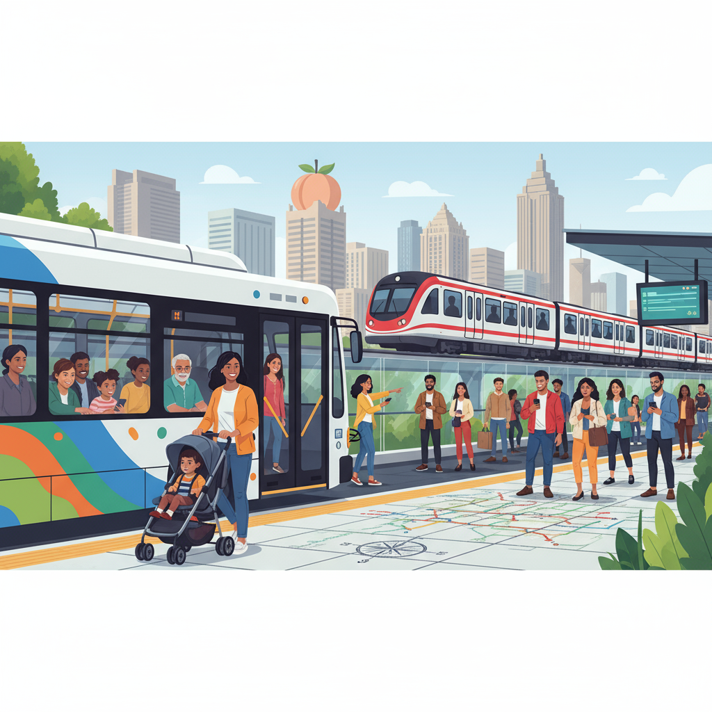 Navegando por Georgia: Servicios de Transporte Público al Alcance de Nuestra Comunidad Latina - Artículo del Blog RedLatina sobre transporte y movilidad