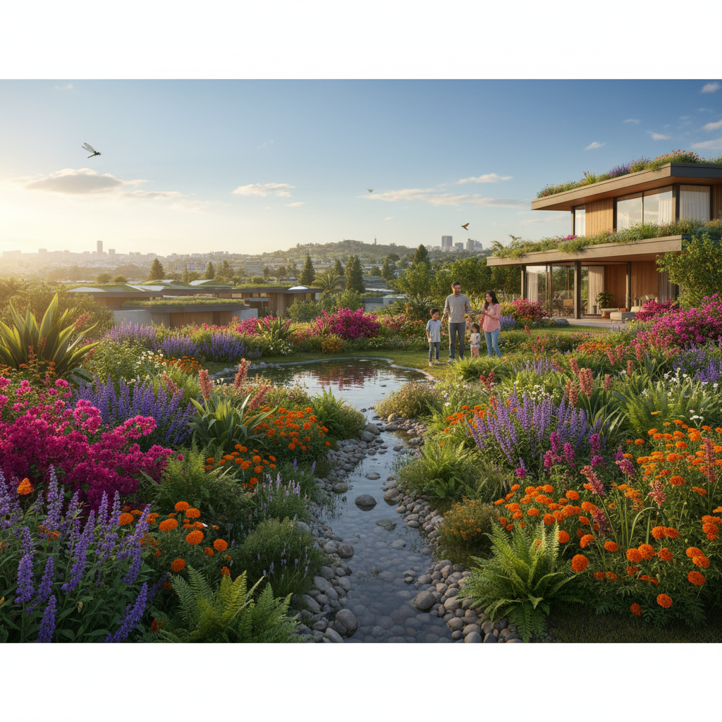 Paisajismo Regenerativo: Tu Jardín, un Oasis para un Ecosistema Saludable - Artículo del Blog RedLatina sobre jardineria paisajismo