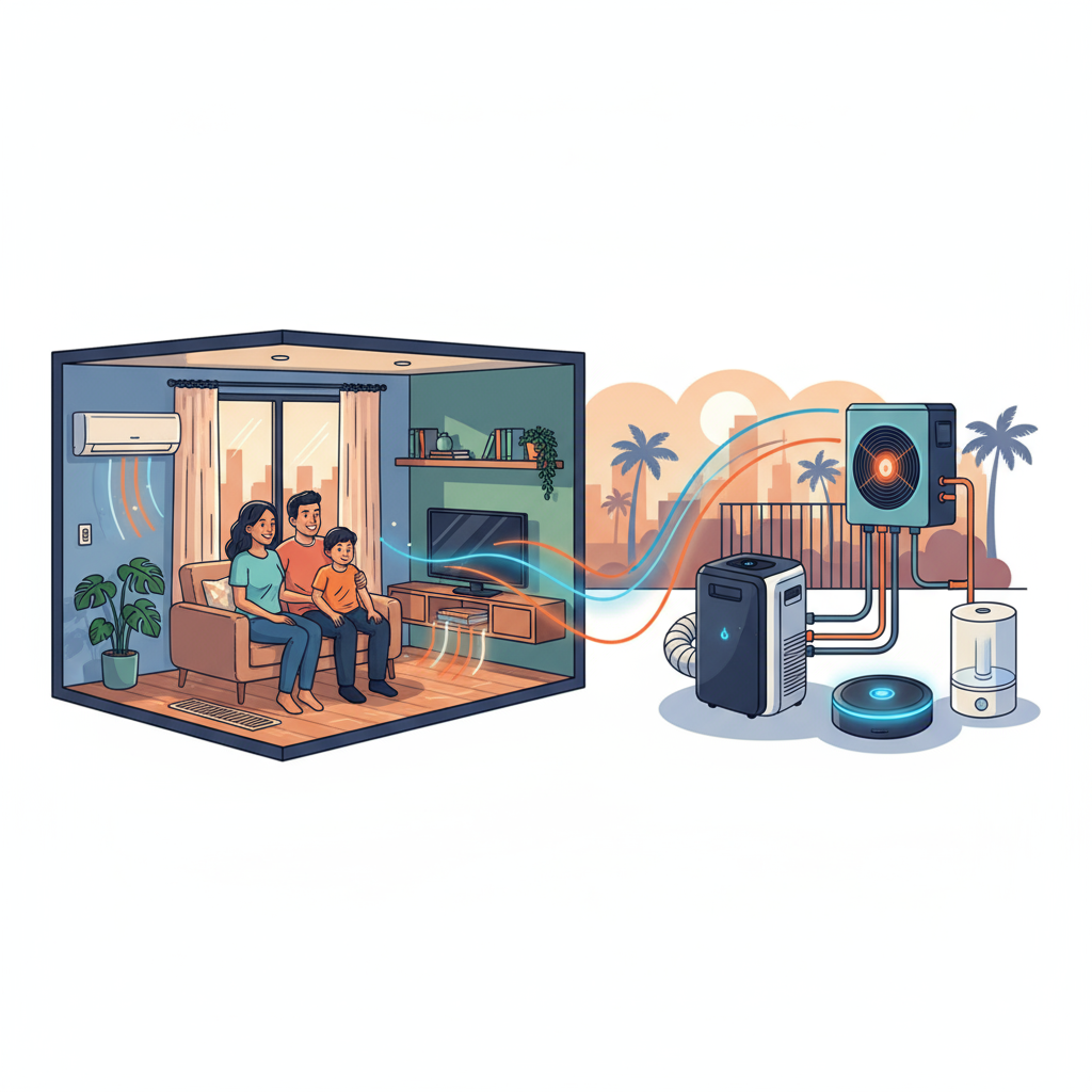 Pequeños Espacios, Gran Confort: Soluciones HVAC para Tu Apartamento - Artículo del Blog RedLatina sobre aire acondicionado y calefaccion hvac