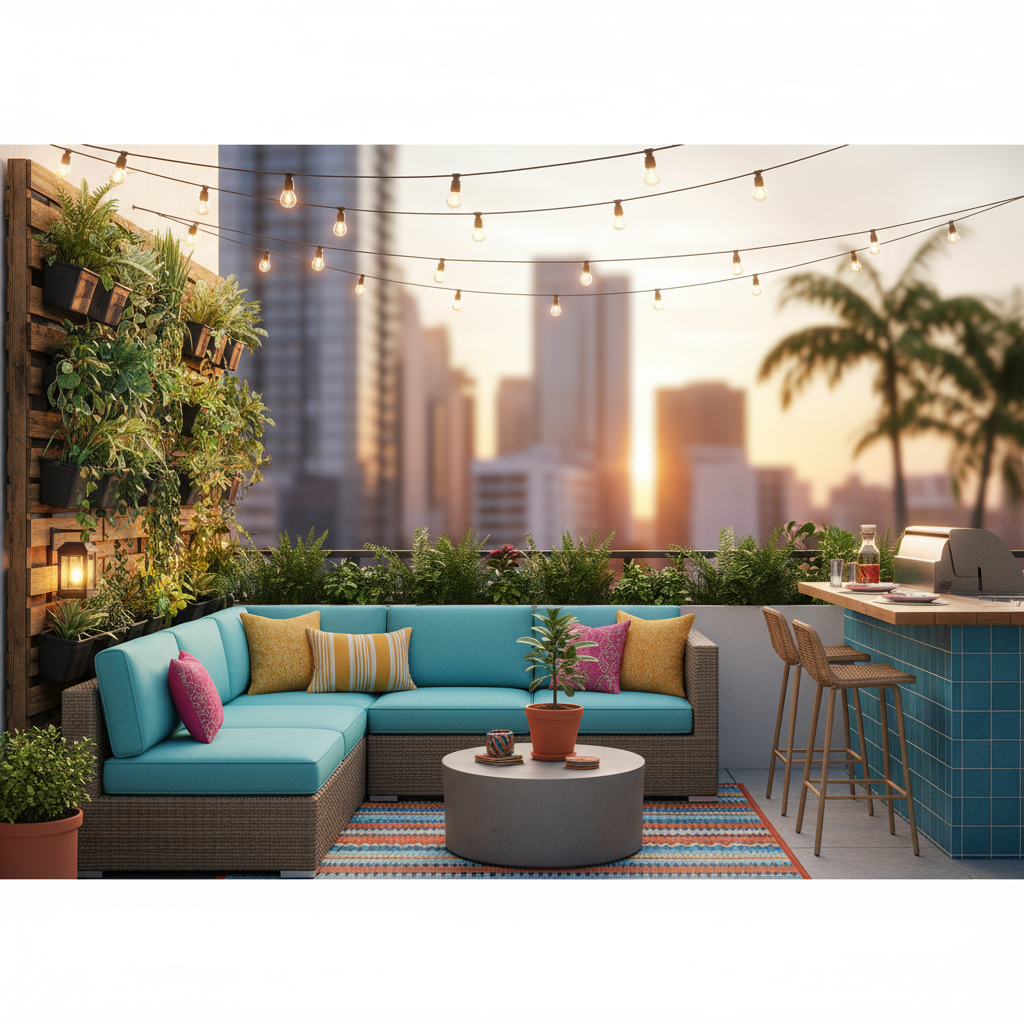 Pequeños Espacios, Grandes Ideas: Dale Estilo a tu Terraza Compacta - Artículo del Blog RedLatina sobre decks terrazas cercas fences