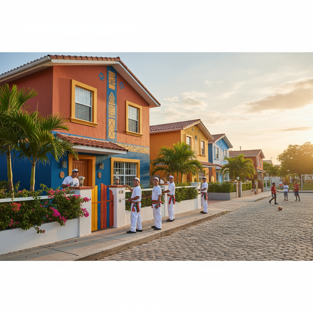 Pintura Exterior: Embelleciendo y Protegiendo el Corazón Latino de Tu Casa - Artículo del Blog RedLatina sobre pintura de casas y locales