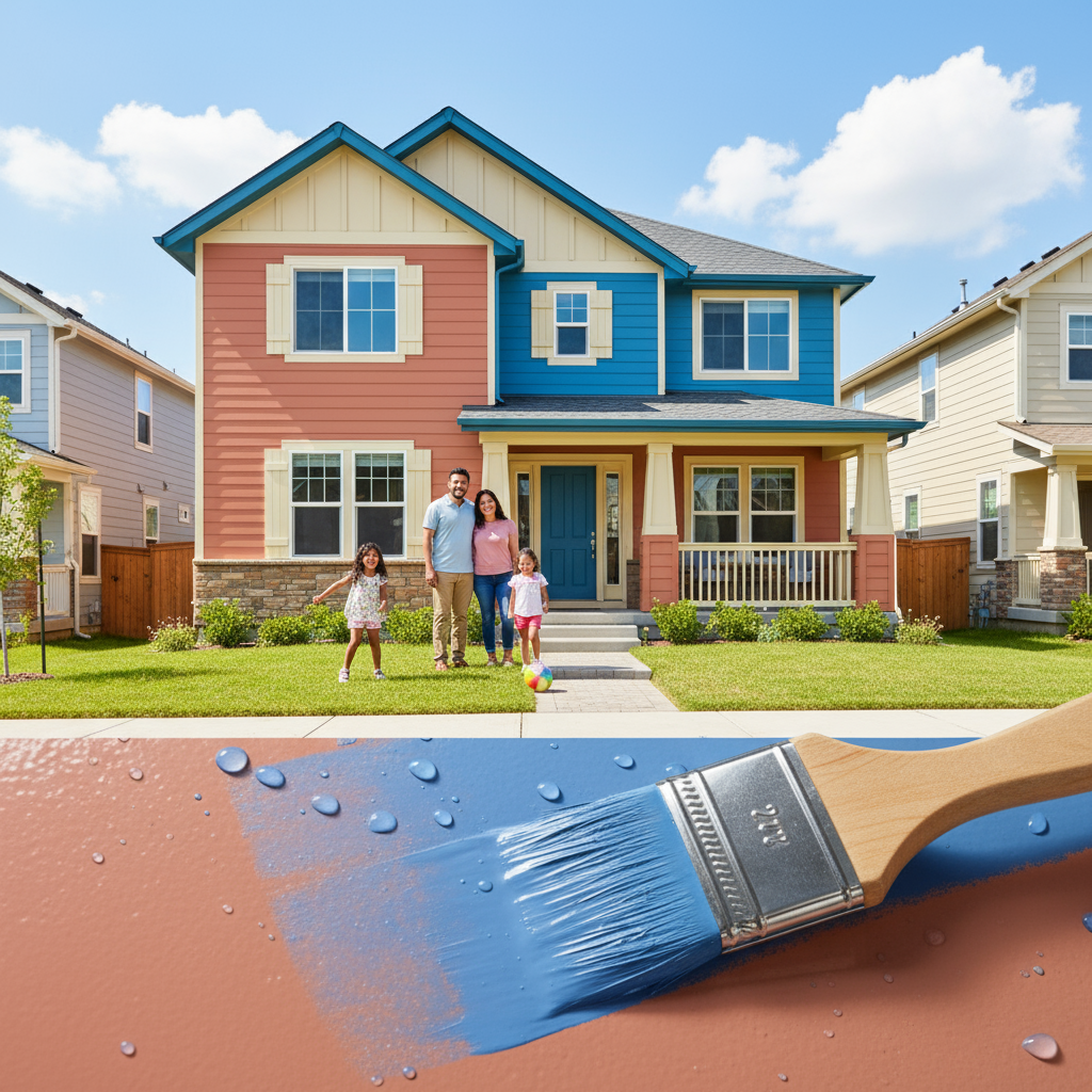 Pintura Segura y Duradera: Protegiendo Tu Inversión Familiar - Artículo del Blog RedLatina sobre pintura de casas y locales