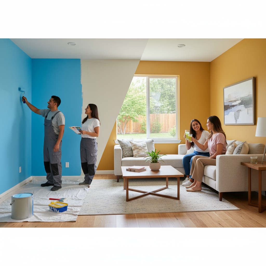 Pintura y la Remodelación de Tu Hogar: Un Nuevo Comienzo - Artículo del Blog RedLatina sobre pintura de casas y locales