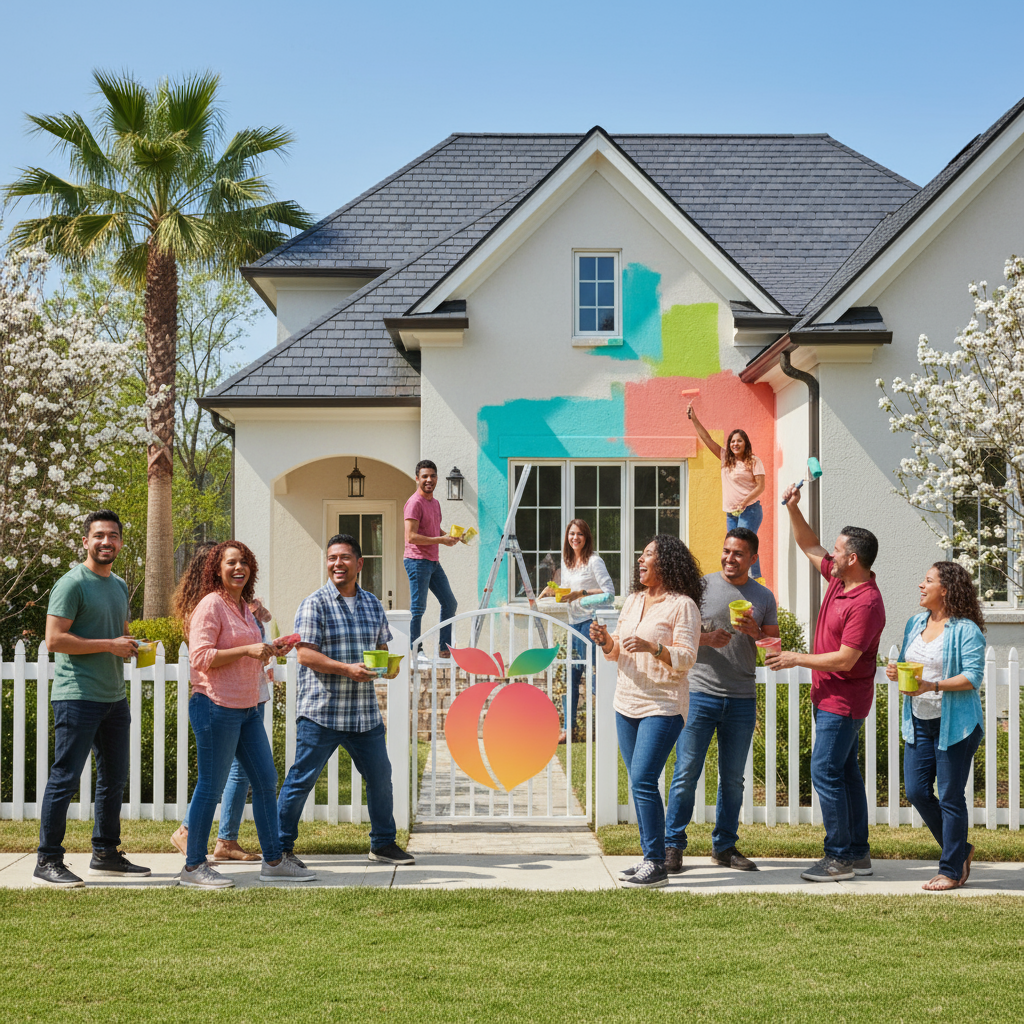 Renueva Tu Hogar en Georgia: Guía de Pintura para la Comunidad Latina - Artículo del Blog RedLatina sobre pintura de casas y locales