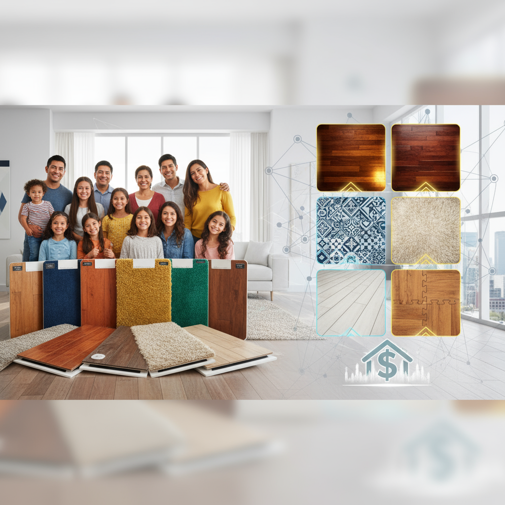 Renueva tu Hogar: Los 5 Pisos Más Rentables para la Comunidad Latina - Artículo del Blog RedLatina sobre flooring