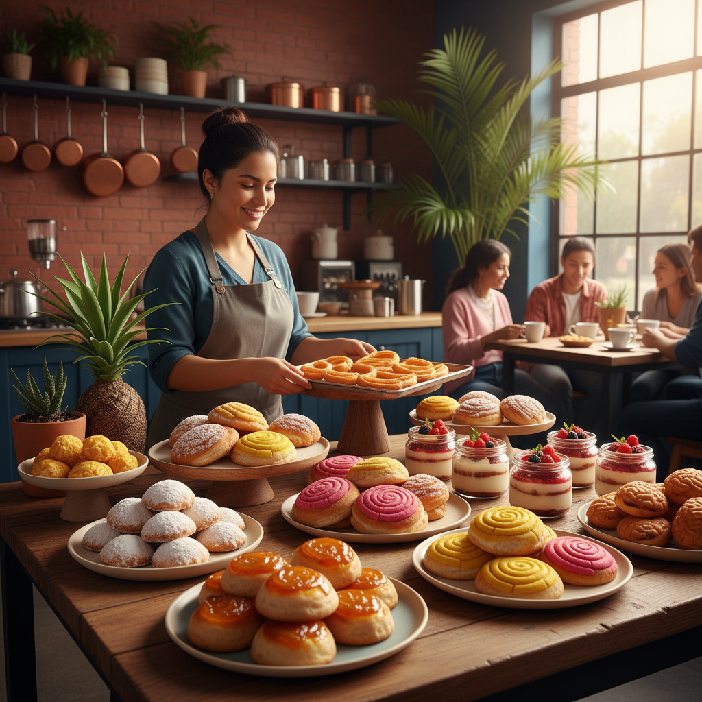 Repostería Casera Latina: Dulces Recuerdos en Cada Bocado - Artículo del Blog RedLatina sobre reposteria