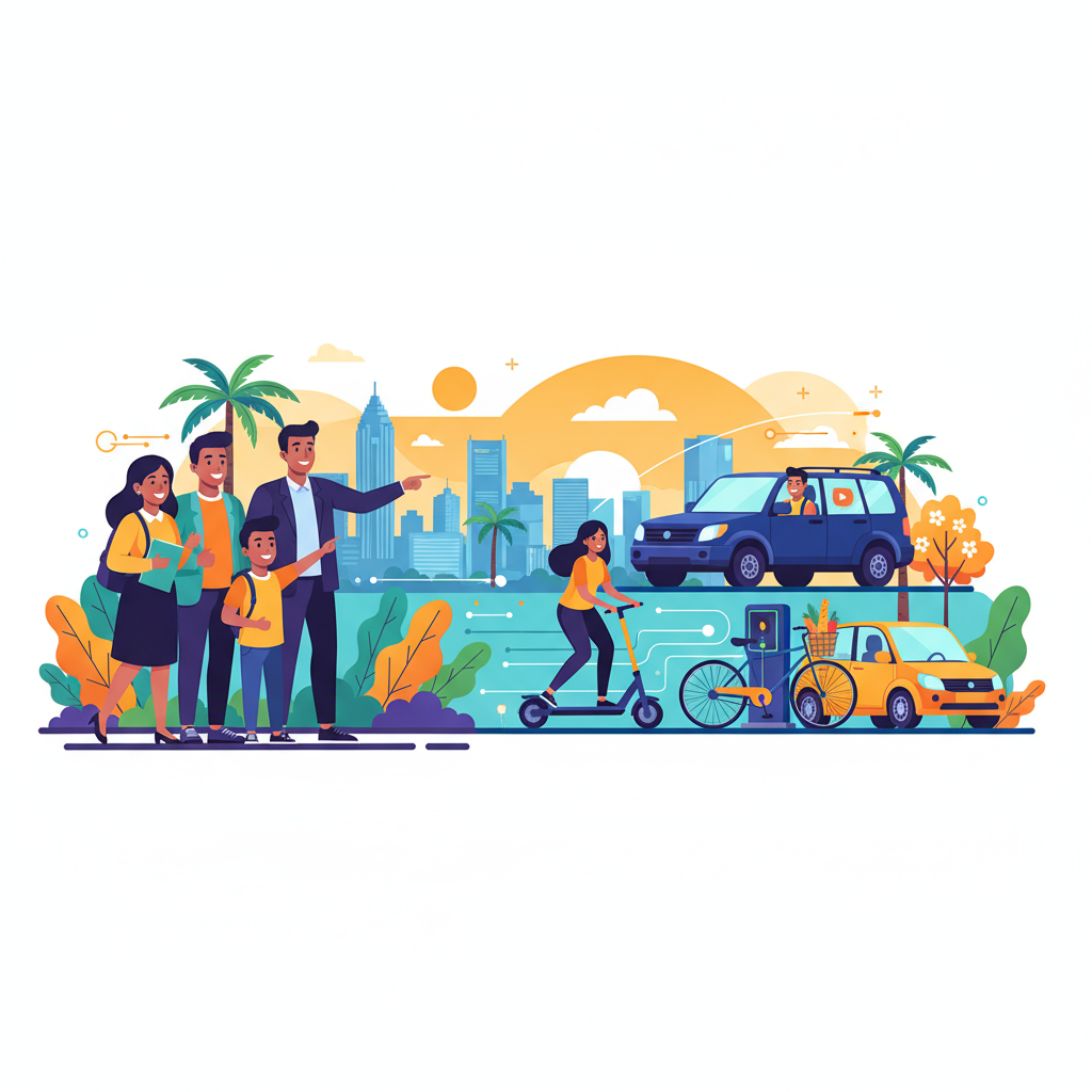 ¿Sin Carro Propio? Alternativas de Movilidad Particular en Georgia para la Comunidad Latina - Artículo del Blog RedLatina sobre transporte y movilidad