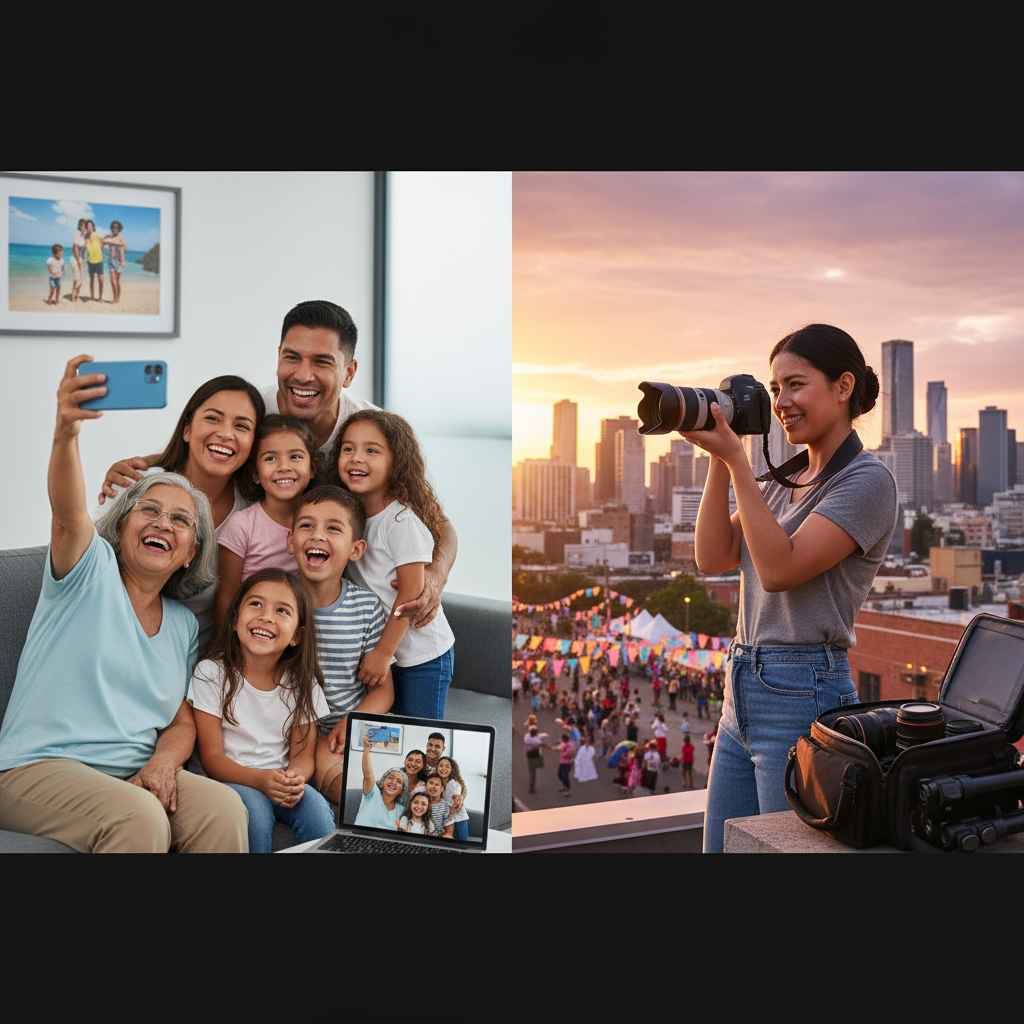 Smartphones vs. Cámaras Profesionales: ¿Qué te conviene más para capturar tus recuerdos? - Artículo del Blog RedLatina sobre fotografia