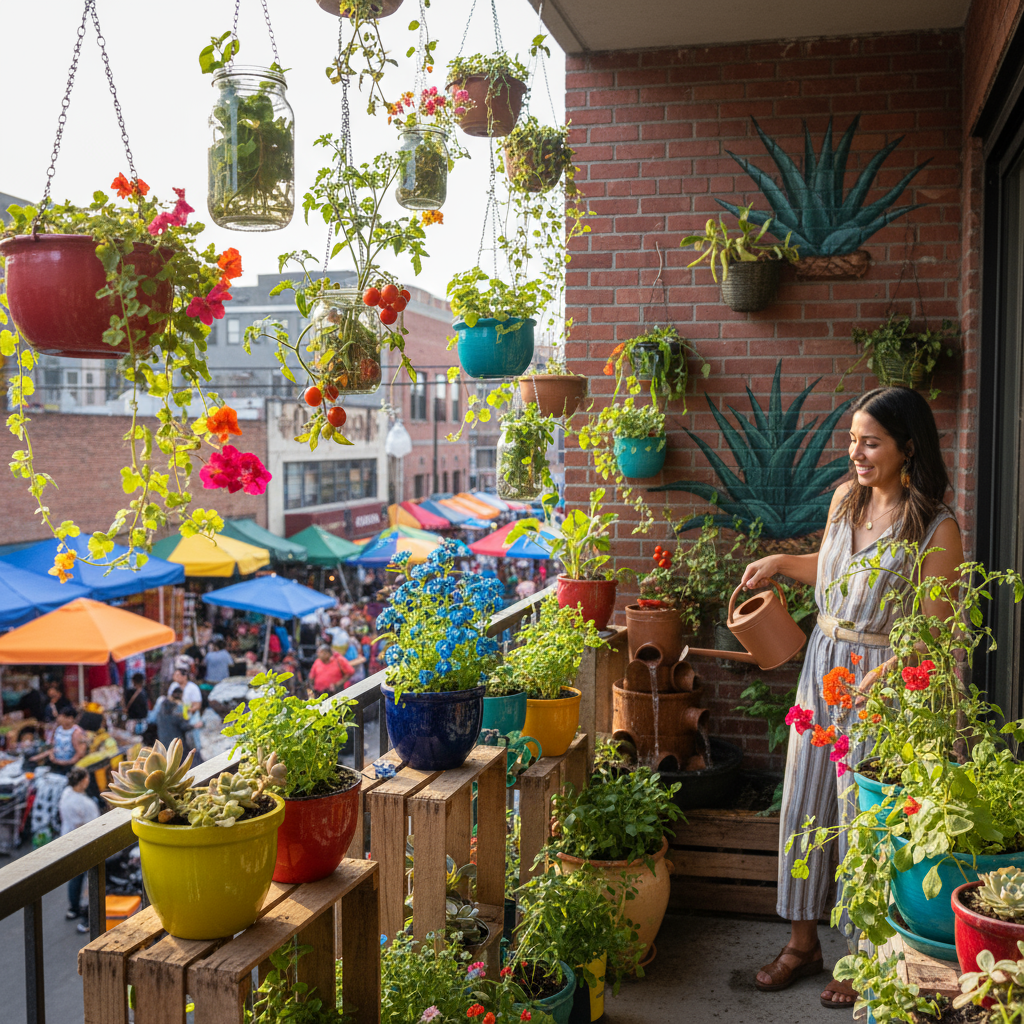 Transforma Tu Pequeño Rincón: Ideas Creativas para Microjardines Urbanos - Artículo del Blog RedLatina sobre jardineria paisajismo