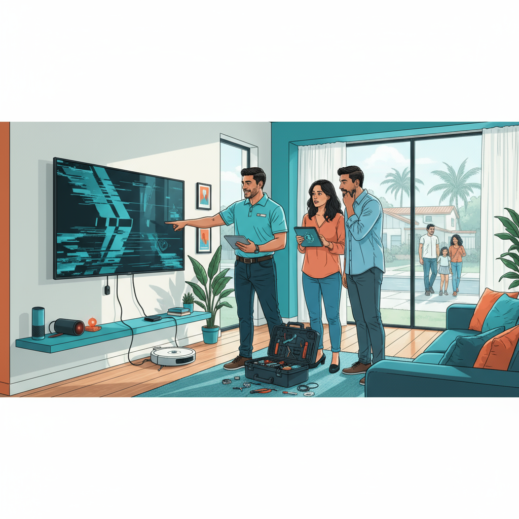 Tu Hogar Tecnológico: ¿Cuándo Necesitas un Servicio Técnico a Domicilio? - Artículo del Blog RedLatina sobre servicios tecnicos