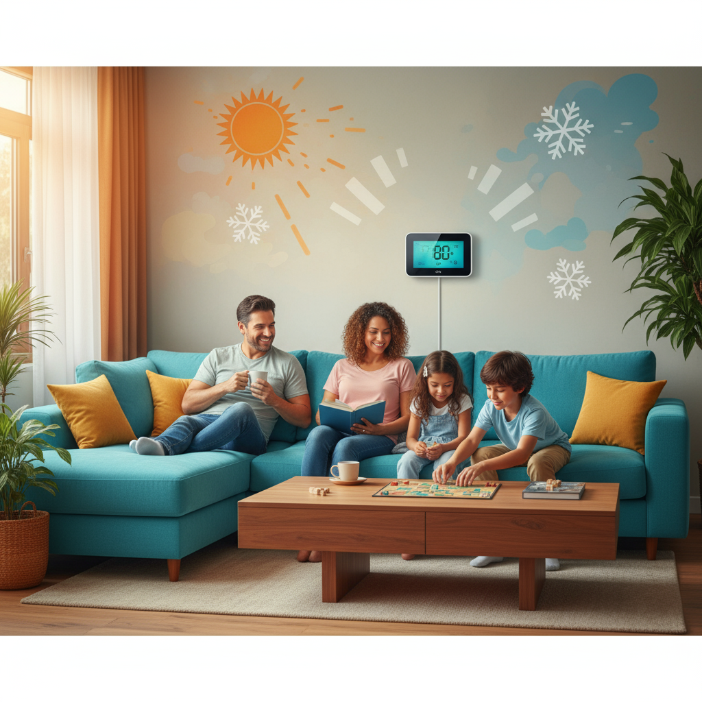 Un hogar a la temperatura perfecta: Clave para tu bienestar y el de tu familia - Artículo del Blog RedLatina sobre aire acondicionado y calefaccion hvac